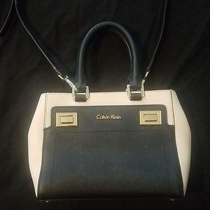 Calvin Klein hand bag with cross body strap